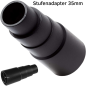 Mobile Preview: Stufenadapter Werzeugadapter für Saugschlauch & Geräte 35/32mm z.B. Kärcher